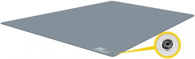 Electrostatic Dissipative Chair Floor Mat Stone ED Basalt Gray 1.22 x 1.5 m x 2 mm Antistatic ESD Rubber Floor Covering